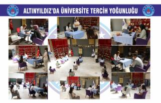 ALTINYILDIZ’DA ÜNİVERSİTE TERCİH YOĞUNLUĞU