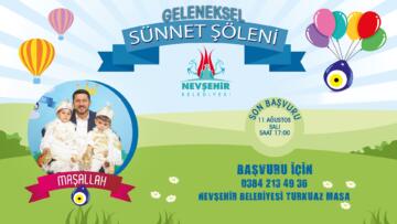 NEVŞEHİR BELEDİYESİ 50 ÇOCUĞU SÜNNET ETTİRİYOR