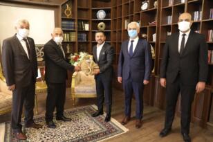 AHİLİK HAFTASI KUTLAMA HEYETİ, BAŞKANI ARI’YI ZİYARET ETTİ