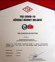 NEVŞEHİR BELEDİYESİ “TSE COVİD-19 GÜVENLİ HİZMET BELGESİ” ALAN İLK BELEDİYE OLDU