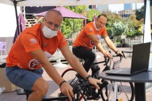 Pedallar, ‘Korona Kahramanlarına Vefa Fonu’na destek olmak için çevrildi