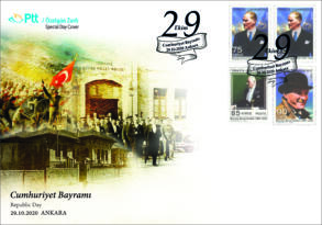 PTT AŞ’DEN “CUMHURİYET BAYRAMI” KONULU ÖZELGÜN ZARFI