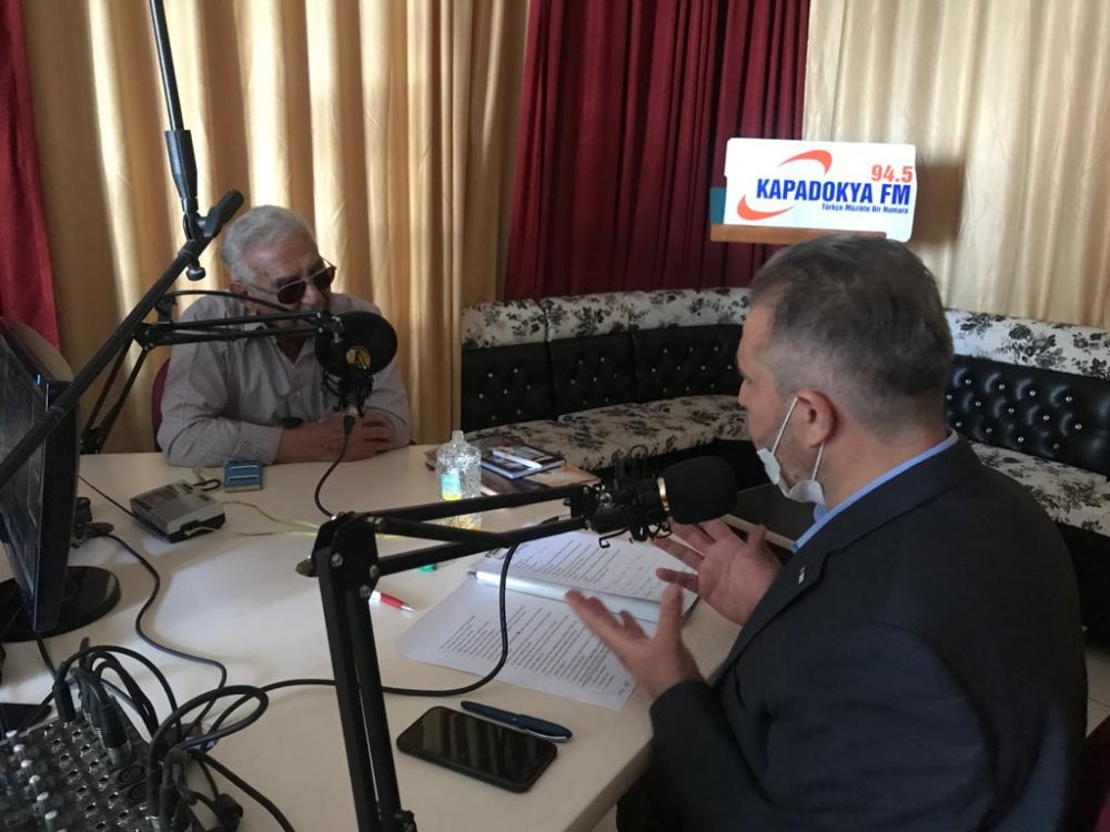 Ercan Civelek Kapadokya FM’E konuk oldu