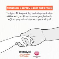 Trendyol ve Türk Eğitim Vakfı’ndan İzmir’deki depremzede öğrencilere “Eğitim Bursu”