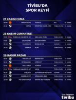 12 Dev Adam maçları Tivibu’da