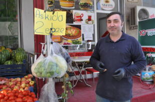 Bu da askıda sebze