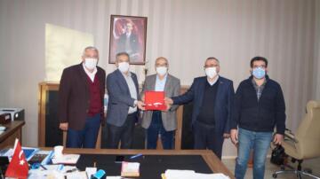 Başkanlardan Özdemir’e hayırlı olsun ziyareti