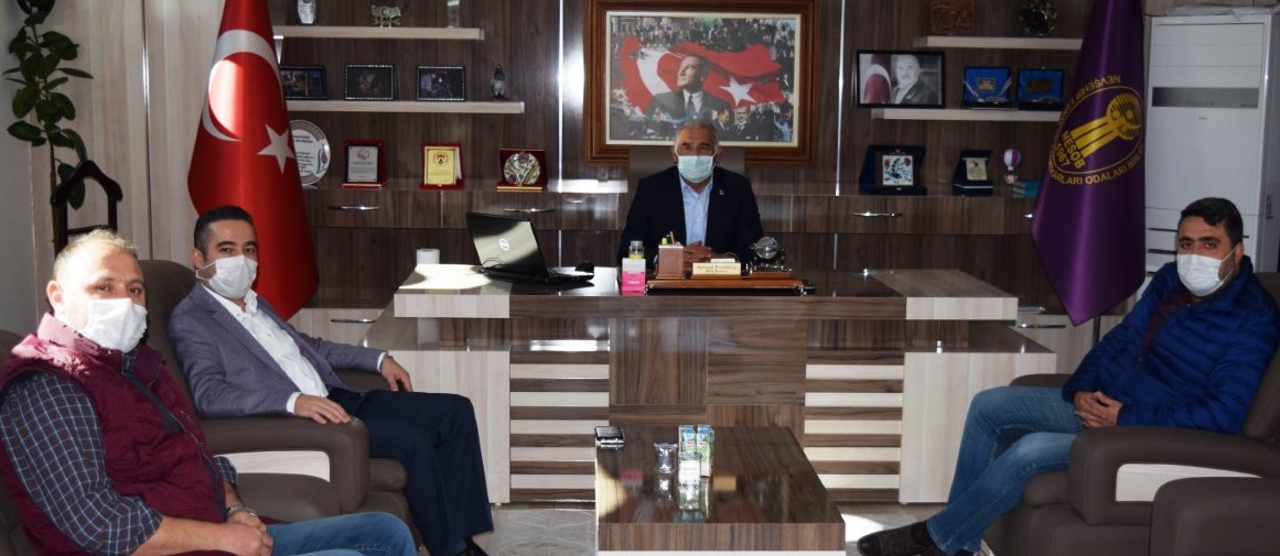 Deva Partisinden Başkan Pınarbaşı’na ziyaret