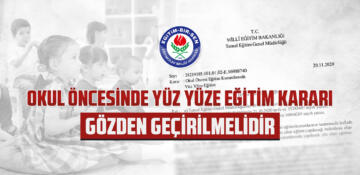 Okul öncesi öğretmenlerine bakıcı muamelesi yapılmasına karşıyız