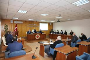 Vali Becel encümen toplantısına başkanlık etti