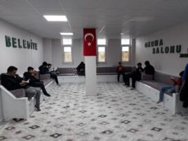 Okuma salonu yeniden hizmette