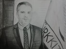 Başkan Civelek hediyesine hayran kaldı