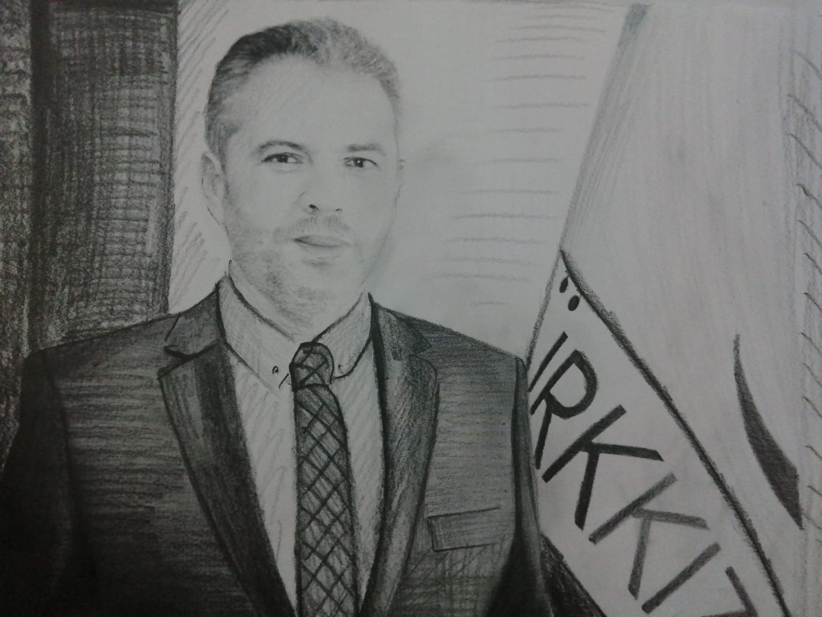 Başkan Civelek hediyesine hayran kaldı