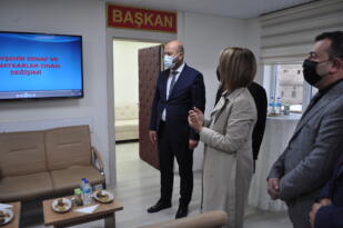 Esnaf sanatkarlar odasının modern hizmet binasının açılışı yapıldı