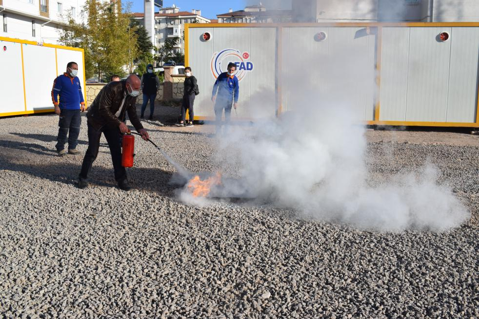 Nevşehir ilinde faaliyet ve sivil savunma planları