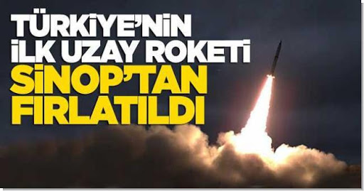 Türk Roketi İlk Kez Sıvı Yakıtla Uzayda