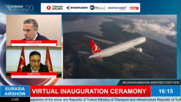 Sivil ve askeri havacılığın liderleri Eurasia Airshow’da buluştu