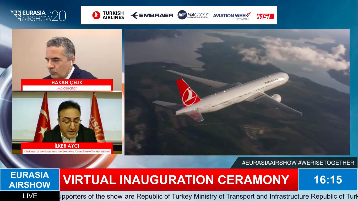 Sivil ve askeri havacılığın liderleri Eurasia Airshow’da buluştu