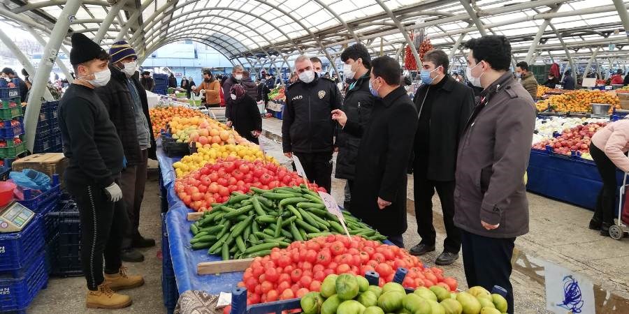 Avanos pazarı denetlendi