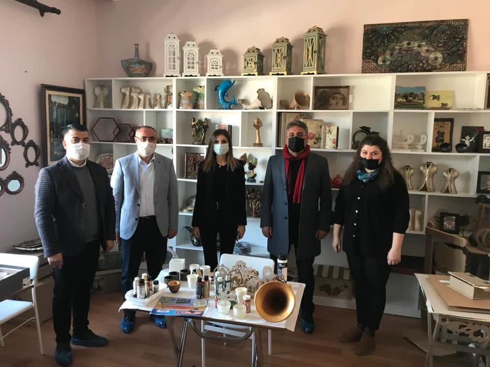 Kadıncık Ana kooperatifindeydiler