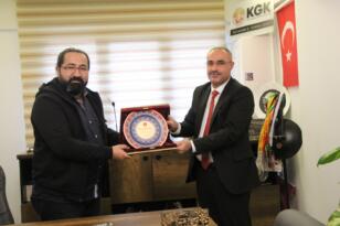 Başkan Dinç’ten Karaca’ya hayırlı olsun ziyareti