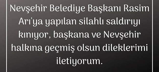 Altıok’tan Başkan Arı’ya geçmiş olsun mesajı