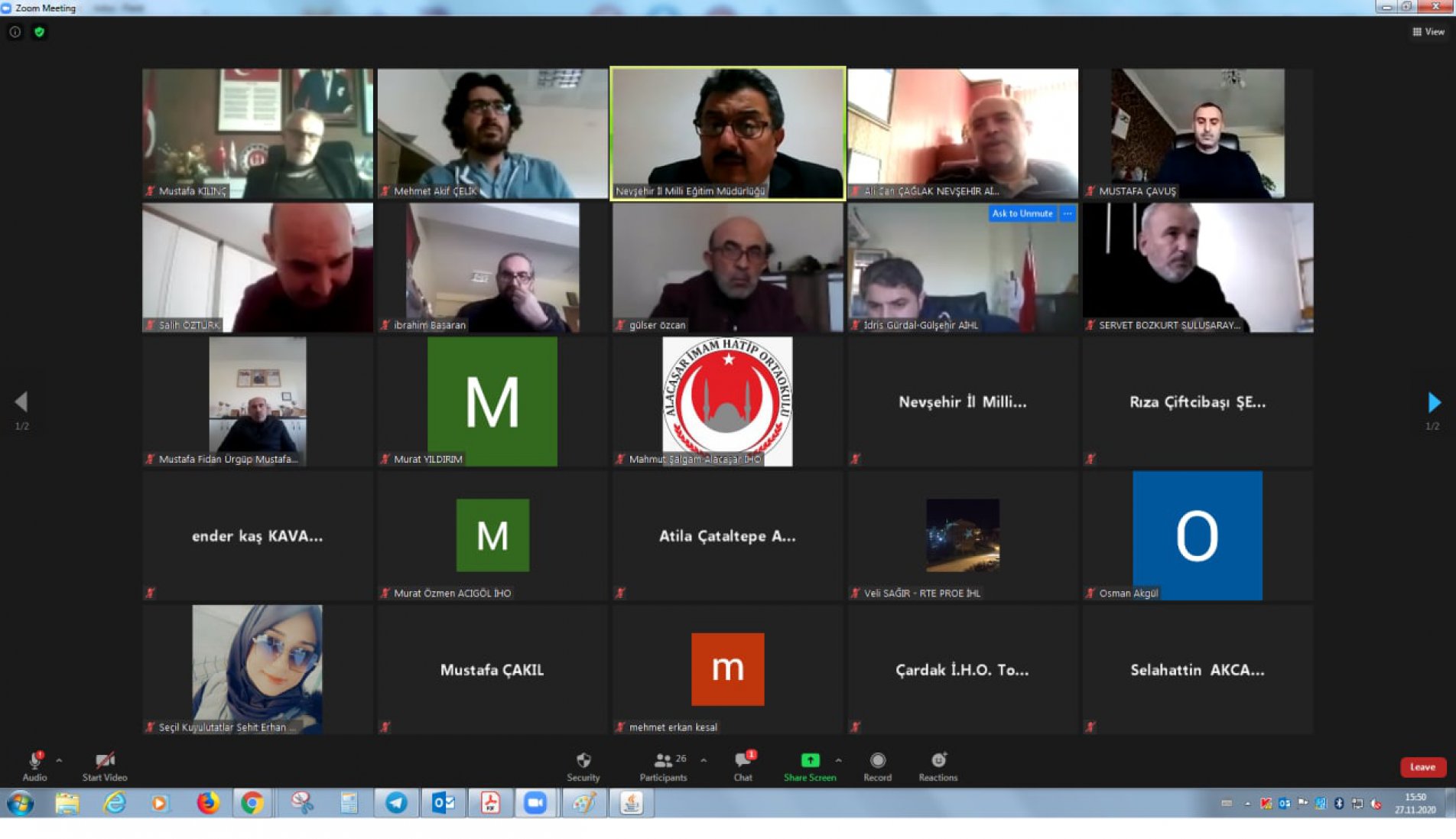 Yönetici Gelişim Programı toplantısı yapıldı