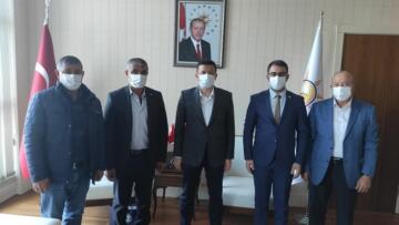 Başkan Güneş, AK Parti genel merkezindeydi