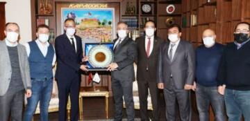 Başkan Avcı ve yönetiminden hayırlı olsun ziyareti