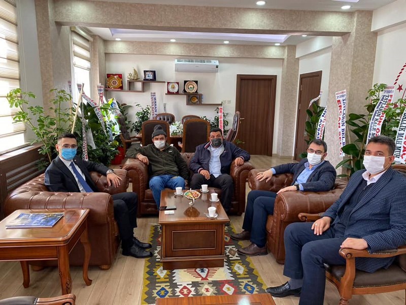 Başkan Güneş’ten Kaya’ya hayırlı olsun ziyareti