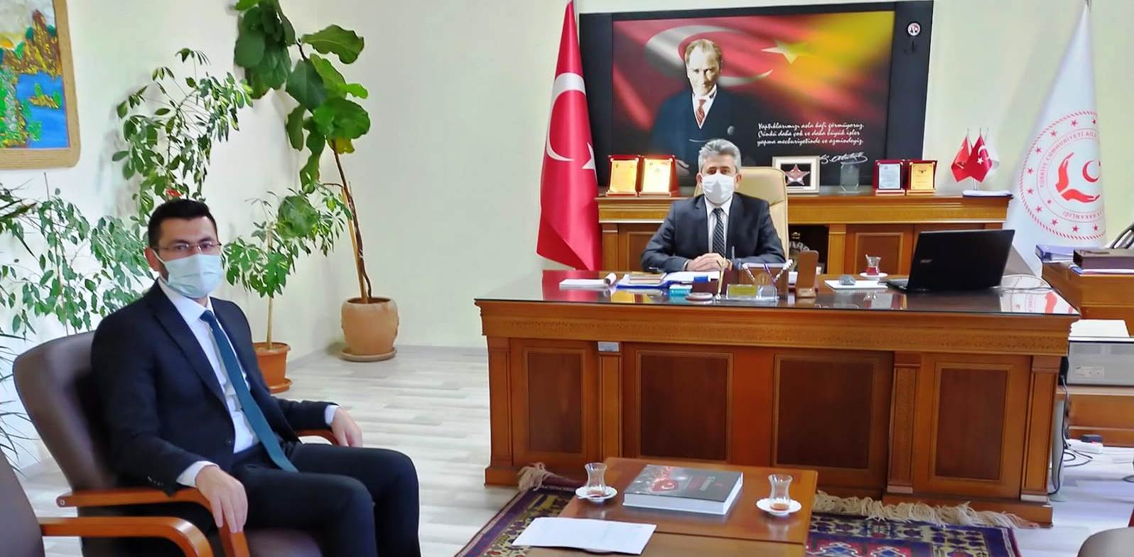 Başkan Mutlu’dan Şener’e ziyaret