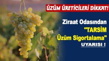 TARSİM sigortası için son gün 15 Şubat