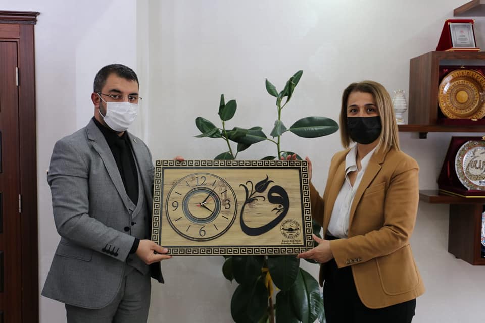 Başkan Güneş’ten Vali Becel ve beraberindeki heyete teşekkür
