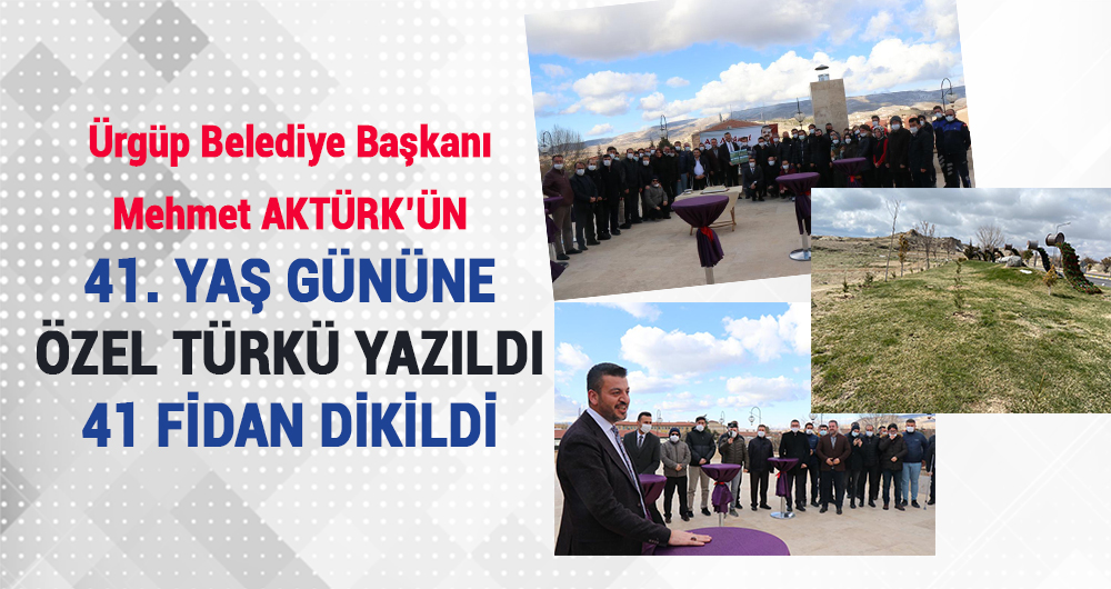 41. Doğum Gününe Özel 41 Fidan