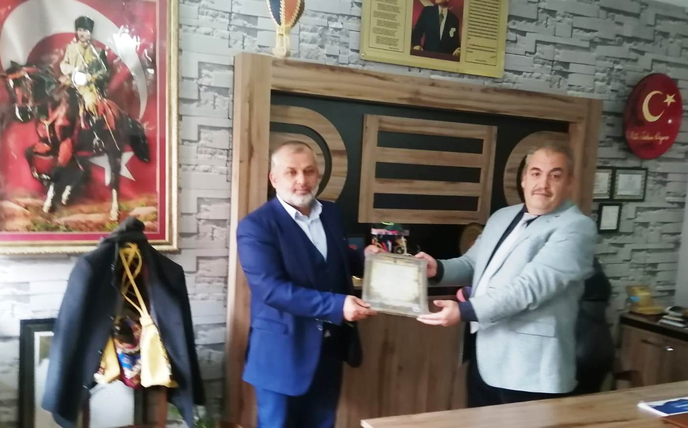 Din-Bir-Sen Başkanından HEM’e ziyaret