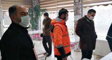 Denetime il müdürü Yılmaz’da katıldı