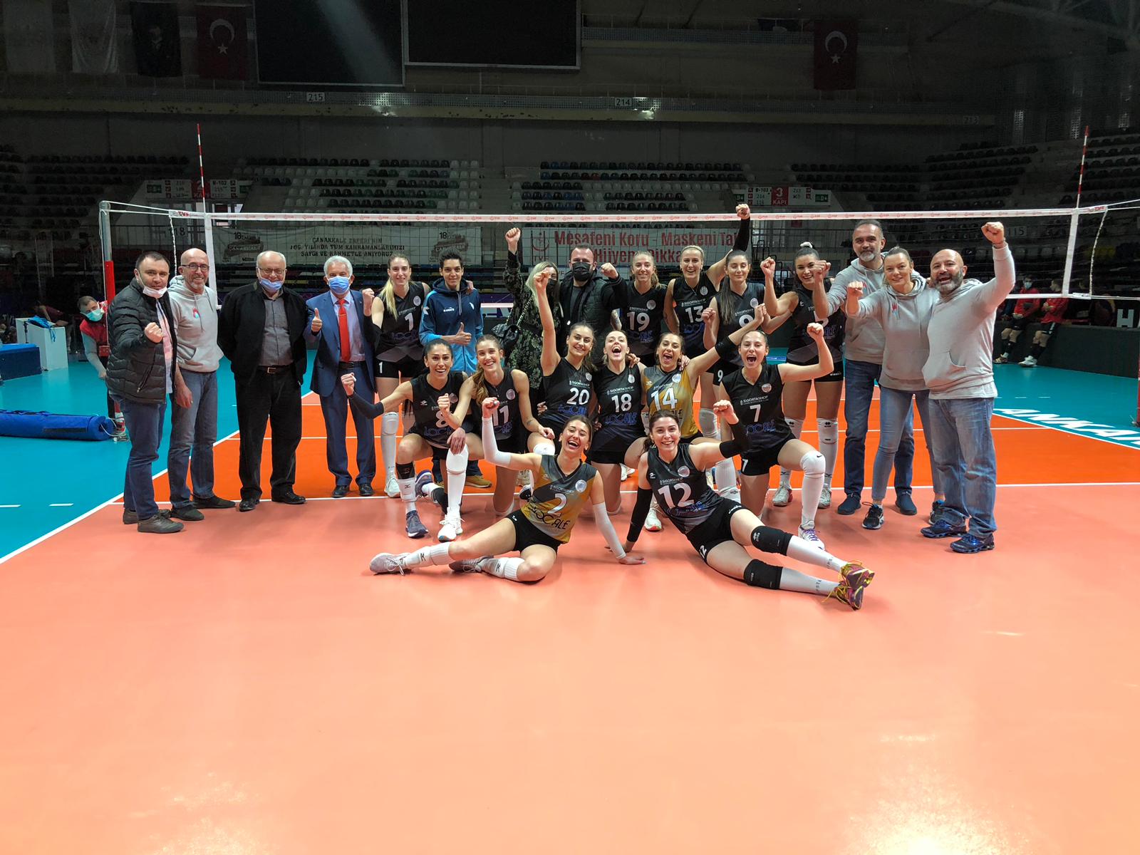 FİLEDE KIZLAR ADIM ADIM SULTAN LİGİ’NE KOŞUYOR