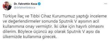 Rus Sputnik V aşısına onay verildi!