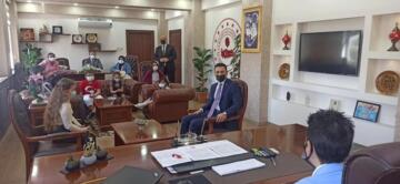 Temsili Kaymakam ziyaret edildi