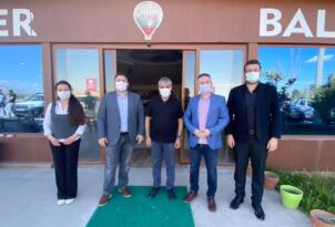 Başkan Ateş’ten KAPTİD Başkanına ziyaret