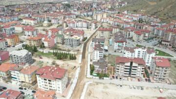 GAZİ CADDESİNDE SICAK ASFALT ÖNCESİNDE PMT SERİMİNE BAŞLANDI