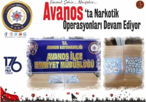Avanos’ta Narkotik Operasyonları Devam Ediyor