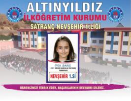 ALTINYILDIZLIDAN SATRANÇ İL 1.LİĞİ