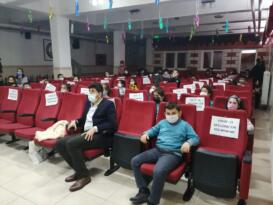 Küçük yazar Ebrar, söyleşi yaptı