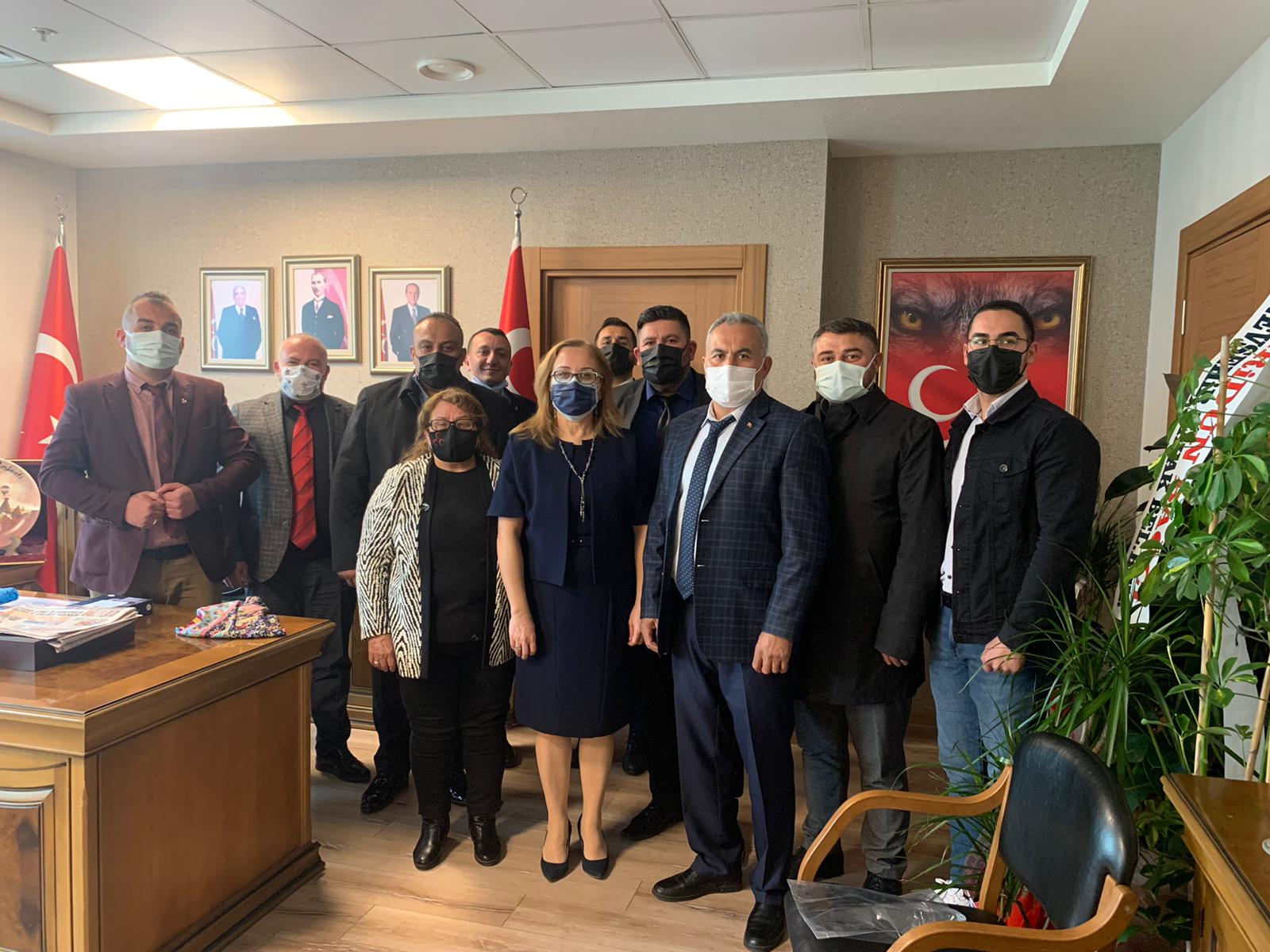 MHP Avanos teşkilatı Kılıç’a konuk oldu