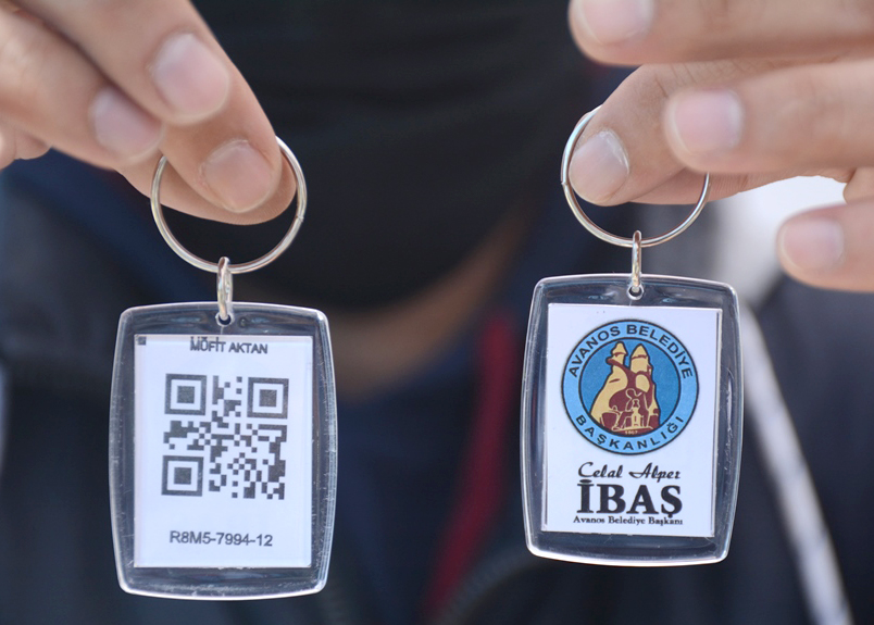 Avanos Belediyesinden Vatandaşlara HES Kodlu Anahtarlık