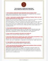 TAM KAPANMA TEDBİRLERİ SÜRECİNDE SIKÇA SORULAN SORULAR VE CEVAPLARI