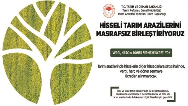 ÜZO’dan hisseli tarım arazilerinin satışı bilgilendirmesi