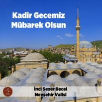 Vali İnci Sezer Becel Kadir Gecesini Kutladı