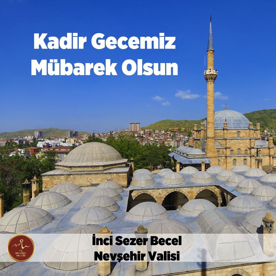Vali İnci Sezer Becel Kadir Gecesini Kutladı